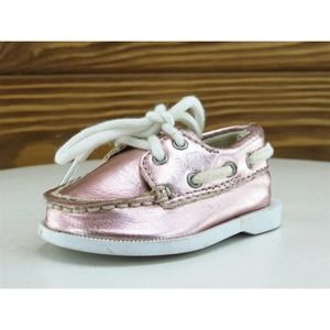 SPERRY Top-Sider Sz 1 Toddler Girls‎ Boat Shoe Pink Leather Medium